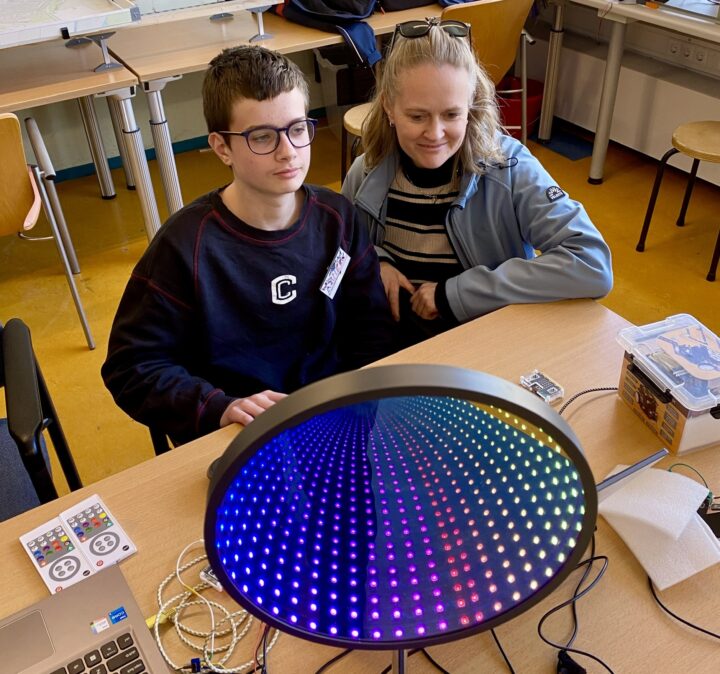 Vanmiddag, tijdens de kennismakings-workshop Digitaal..